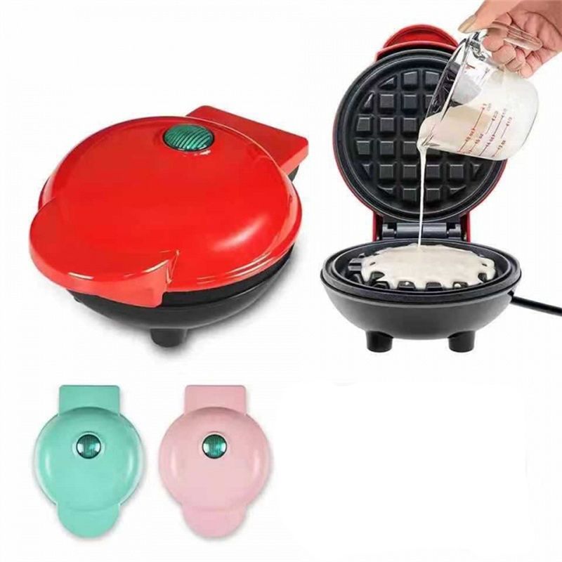 M02K-صانعة الوافل الكهربائية غ - مراجعة Mini Waffle Maker Machine وسعره