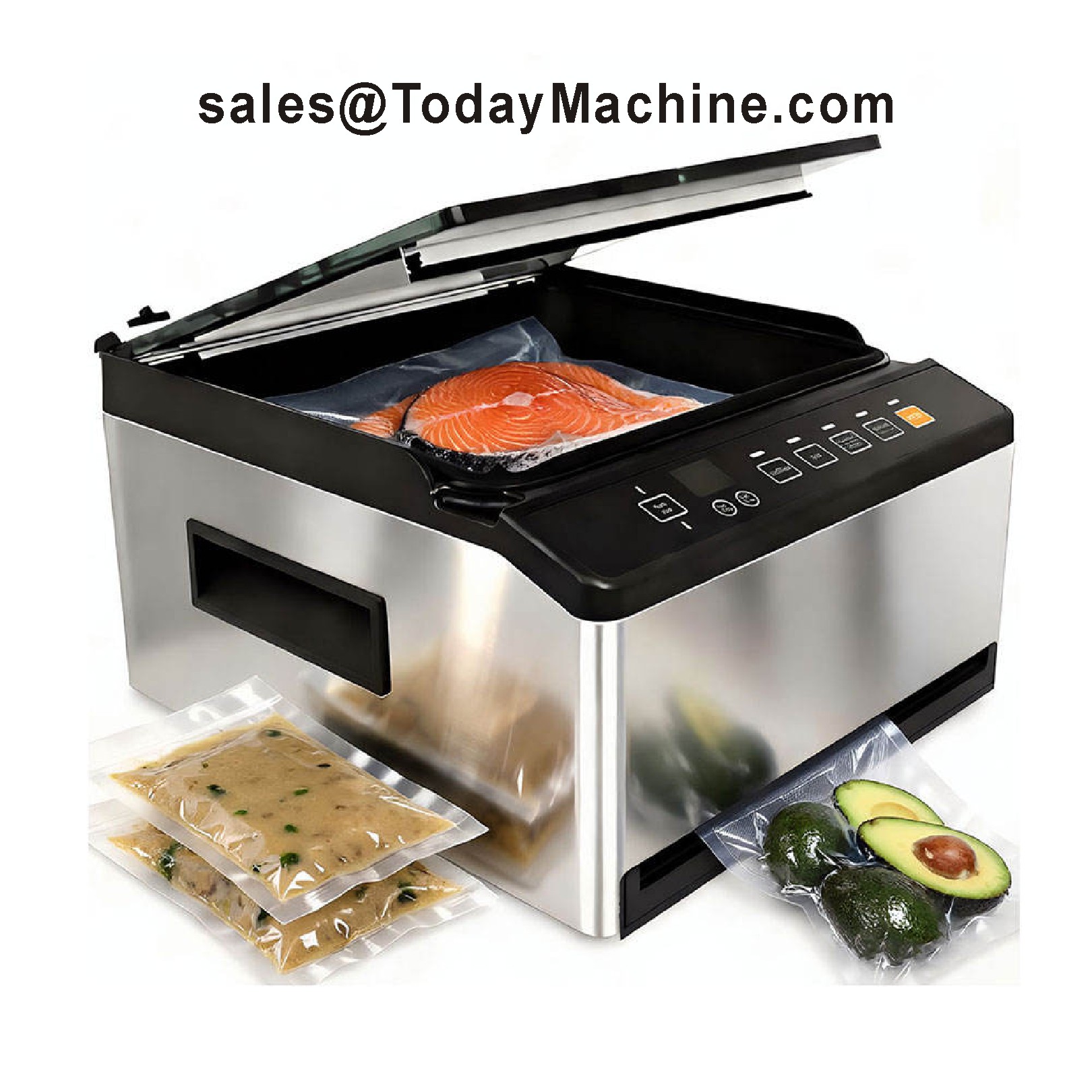آلة تفريغ الهواء التجارية DZ-2 - مراجعة Food Vacuum Sealer Machine وسعره