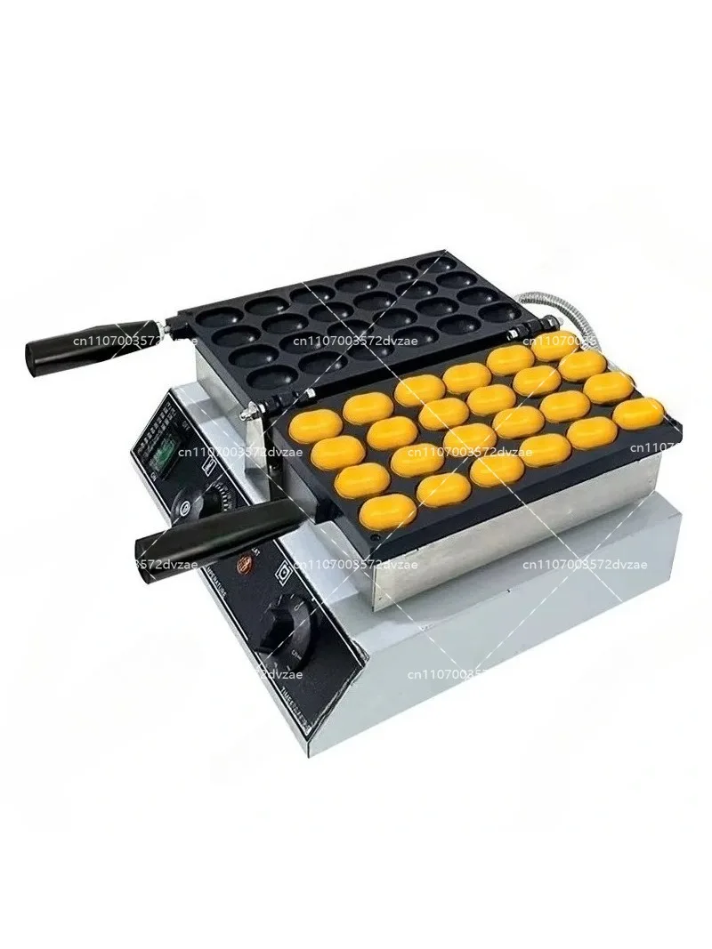 ماكينة صنع الوافل البيضاوي الص - مراجعة Mini Waffle Maker Machine وسعره