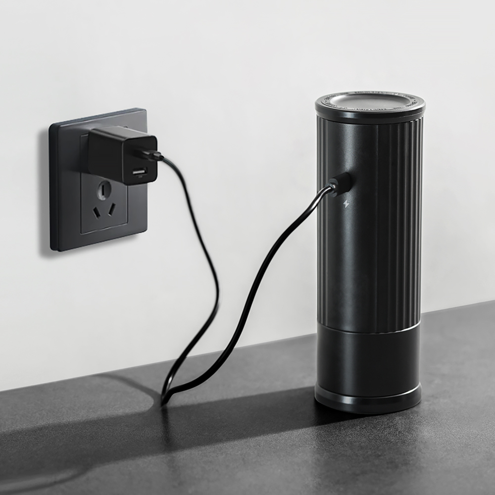 مطحنة قهوة كهربائية مدمجة من ز - مراجعة Coffee Bean Grinder Electric وسعره