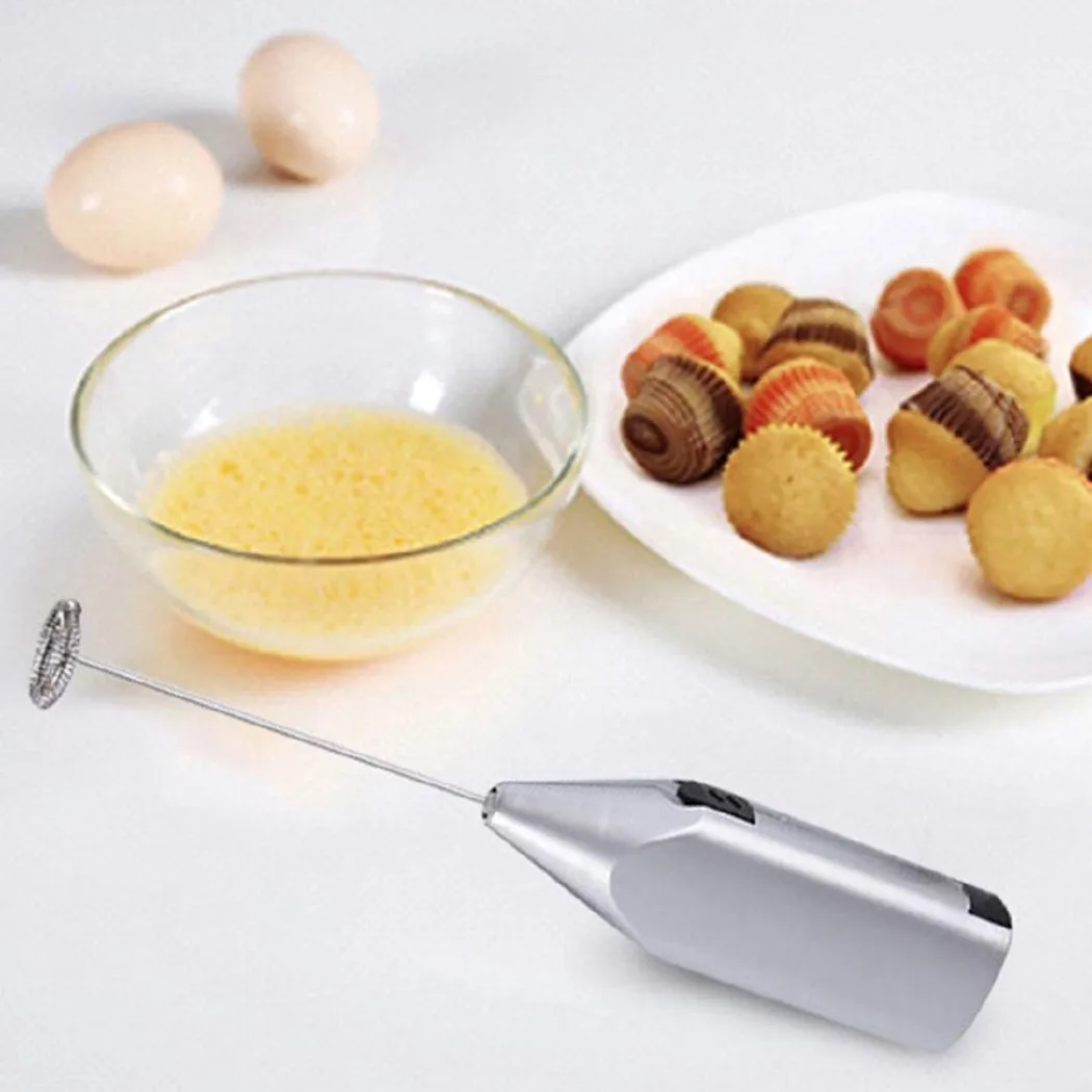 المنزلية الصغيرة الفولاذ المقا - مراجعة Electric Milk Frother Handheld وسعره